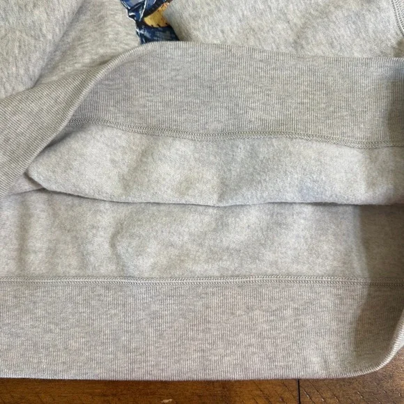 Polo Ralph Lauren Kids Polo Bear Crewneck Sweatshirt Gray XXL - Picture 5 of 7